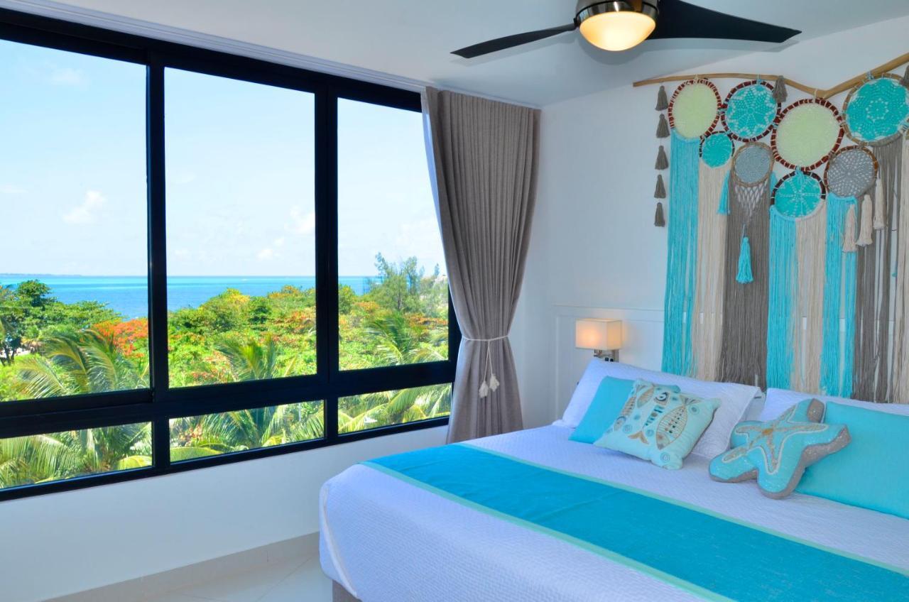 Takh Sea View Apartment Канкун Экстерьер фото