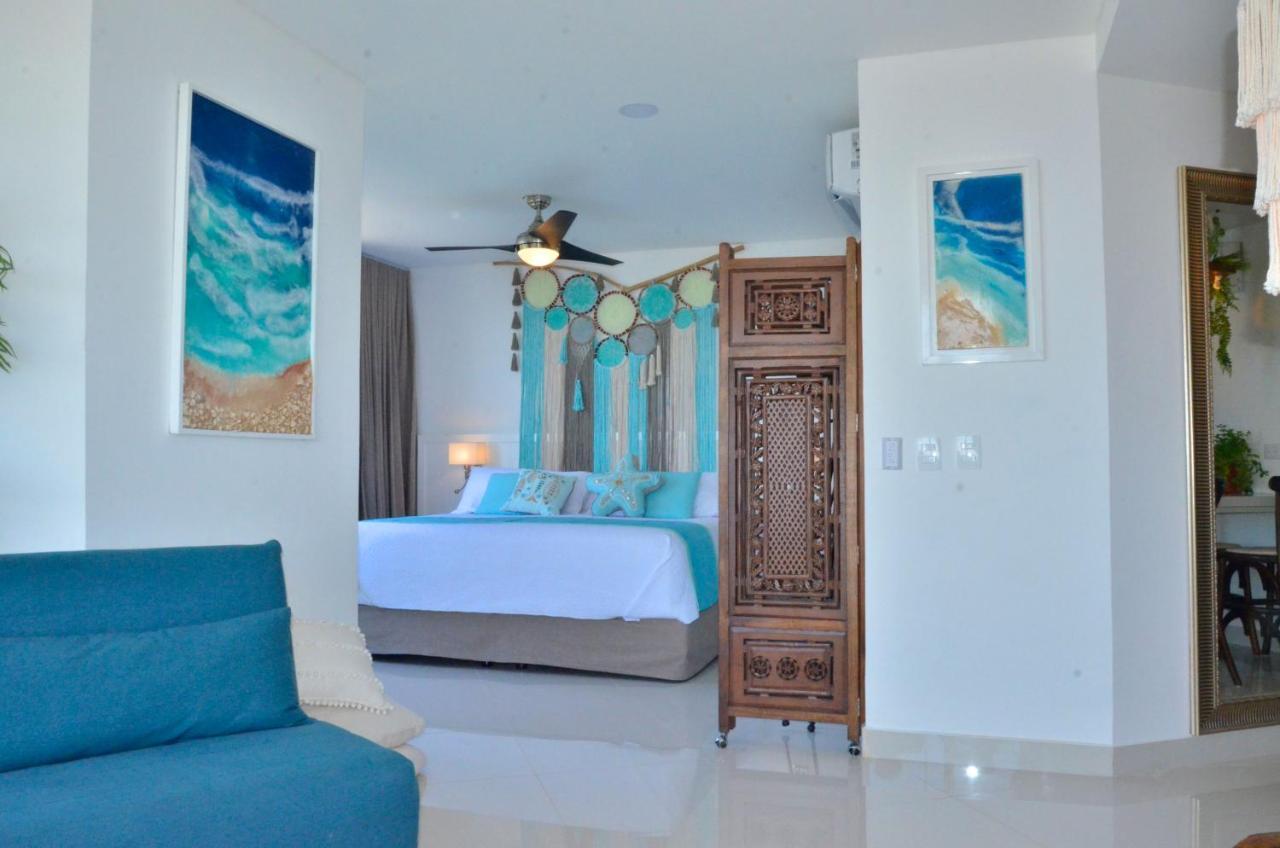 Takh Sea View Apartment Канкун Экстерьер фото